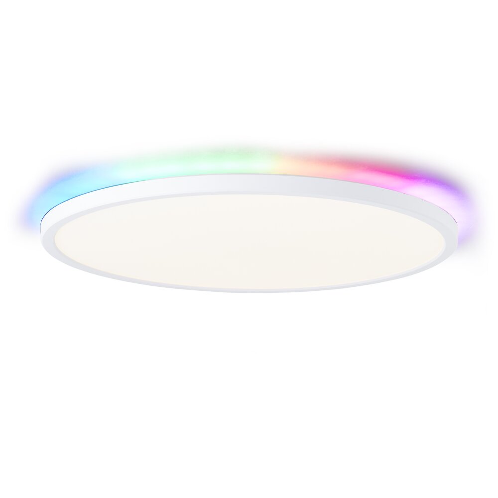 Brilliant Saltery Plafondpaneel LED Wit, 1-licht, Afstandsbediening, Kleurwisselaar main product photo