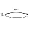 Brilliant Saltery Plafondpaneel LED Wit, 1-licht, Afstandsbediening, Kleurwisselaar