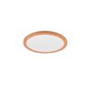 Reality Camillus Plafondpaneel LED houtlook, Wit, 1-licht