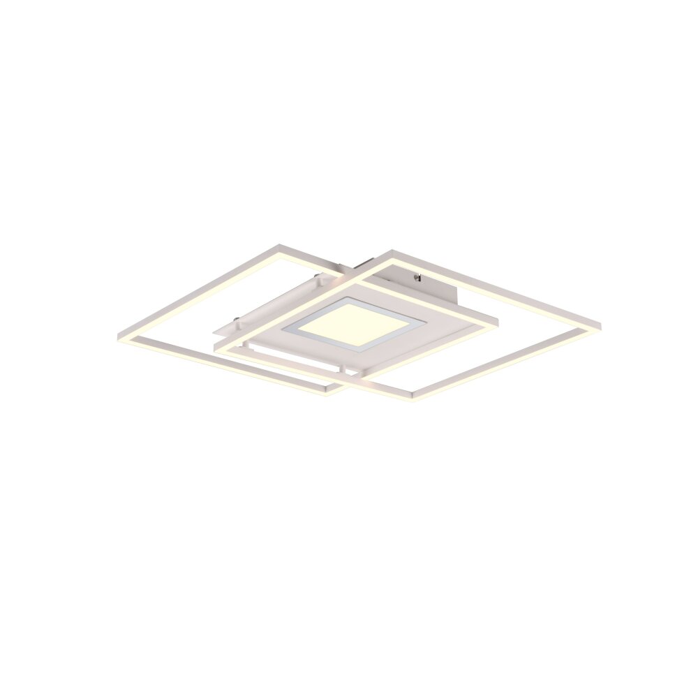 Trio Via Plafondlamp LED Wit, 1-licht, Afstandsbediening