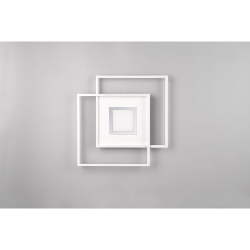 Trio Via Plafondlamp LED Wit, 1-licht, Afstandsbediening