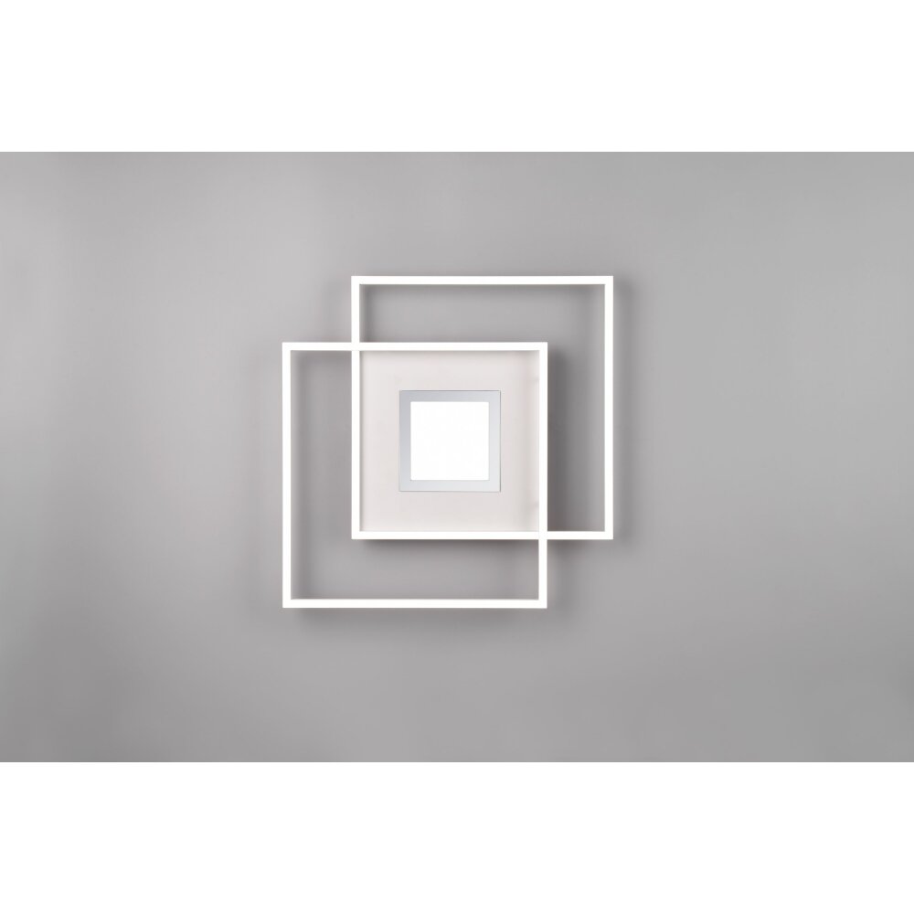 Trio Via Plafondlamp LED Wit, 1-licht, Afstandsbediening