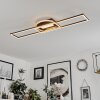 Lillavois Plafondlamp LED Zwart, 1-licht, Afstandsbediening