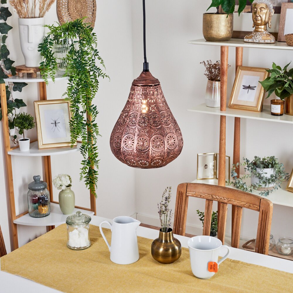 Cassis Hanger Koperkleurig, 1-licht main product photo
