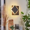 Orchaise Muurlamp LED Zwart, Wit, 1-licht