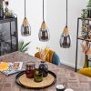 Lissade Hanger Zwart, 3-lichts