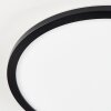 Tamesch Plafondpaneel LED Zwart, 1-licht