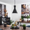 Vijes Hanger Zwart, 1-licht
