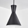 Vijes Hanger Zwart, 1-licht