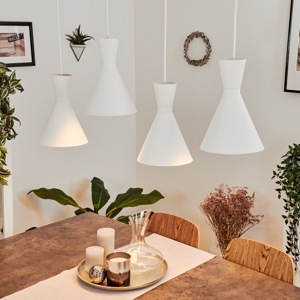 Vijes Hanger Wit, 4-lichts