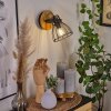 Tros Muurlamp Natuurlijke kleuren, Zwart, 1-licht