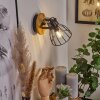 Tros Muurlamp Natuurlijke kleuren, Zwart, 1-licht