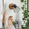 Tros Muurlamp Natuurlijke kleuren, Zwart, 1-licht