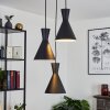 Vijes Hanger Zwart, 3-lichts