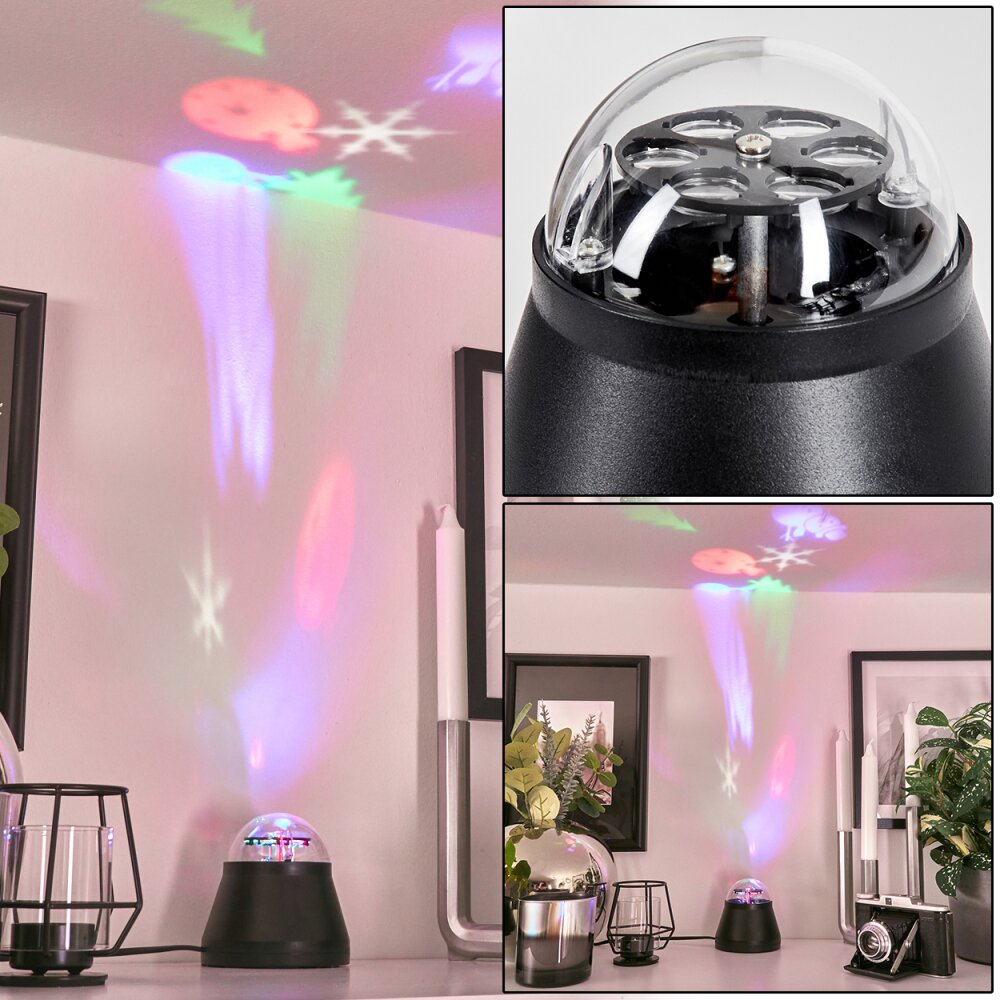 Atabueira Tafellamp LED Zwart, 1-licht, Kleurwisselaar main product photo