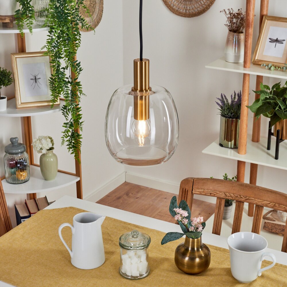 Kenong Hanger Messing, 1-licht main product photo