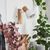 Kouek Muurlamp Natuurlijke kleuren, Wit, 1-licht
