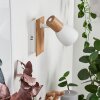 Kouek Muurlamp Natuurlijke kleuren, Wit, 1-licht