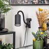 Javel Klemlamp Zwart, 1-licht