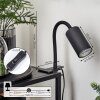 Javel Klemlamp Zwart, 1-licht