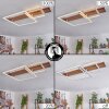 Pompu Plafondlamp LED Natuurlijke kleuren, Wit, 1-licht