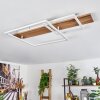 Pompu Plafondlamp LED Natuurlijke kleuren, Wit, 1-licht