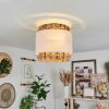 Marieux Plafondlamp Natuurlijke kleuren, Wit, 2-lichts