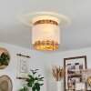 Marieux Plafondlamp Natuurlijke kleuren, Wit, 2-lichts