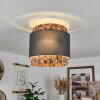Marieux Plafondlamp Zwart, 2-lichts