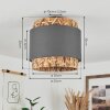 Marieux Plafondlamp Zwart, 2-lichts