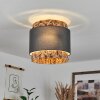 Marieux Plafondlamp Zwart, 2-lichts