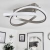 Cochato Plafondlamp LED Nikkel mat, 1-licht