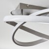 Cochato Plafondlamp LED Nikkel mat, 1-licht