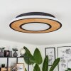 Chrop Plafondlamp LED Zwart, 1-licht
