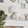 Lahnus Tafellamp Chroom, Zilver, 1-licht