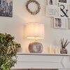 Lahnus Tafellamp Chroom, Zilver, 1-licht