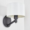 Manhenha Muurlamp Zwart, 1-licht