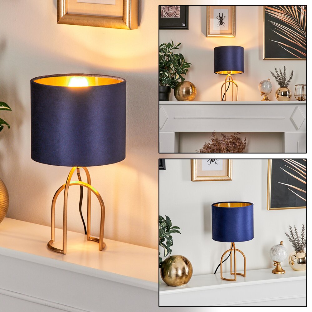 Miravale Tafellamp Goud, 1-licht main product photo