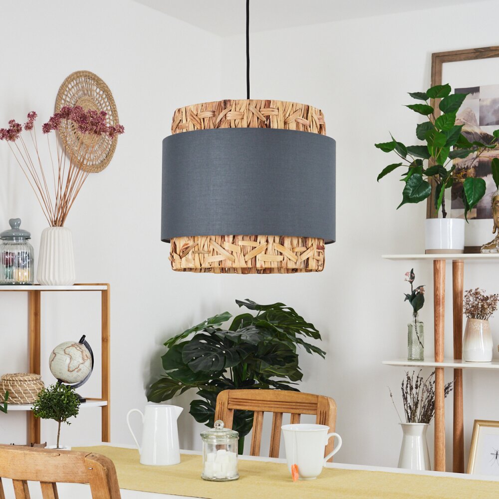 Marieux Hanger Beige, Grijs, Natuurlijke kleuren, 1-licht