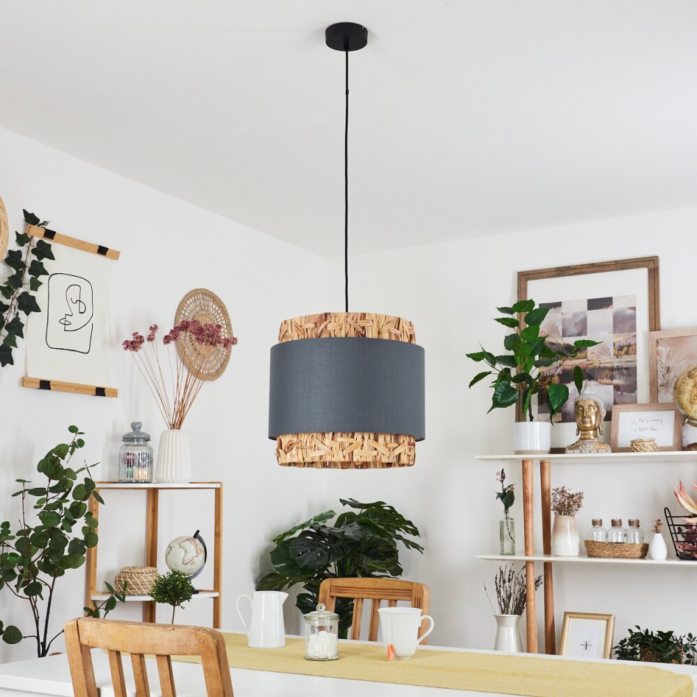 Marieux Hanger Beige, Grijs, Natuurlijke kleuren, 1-licht