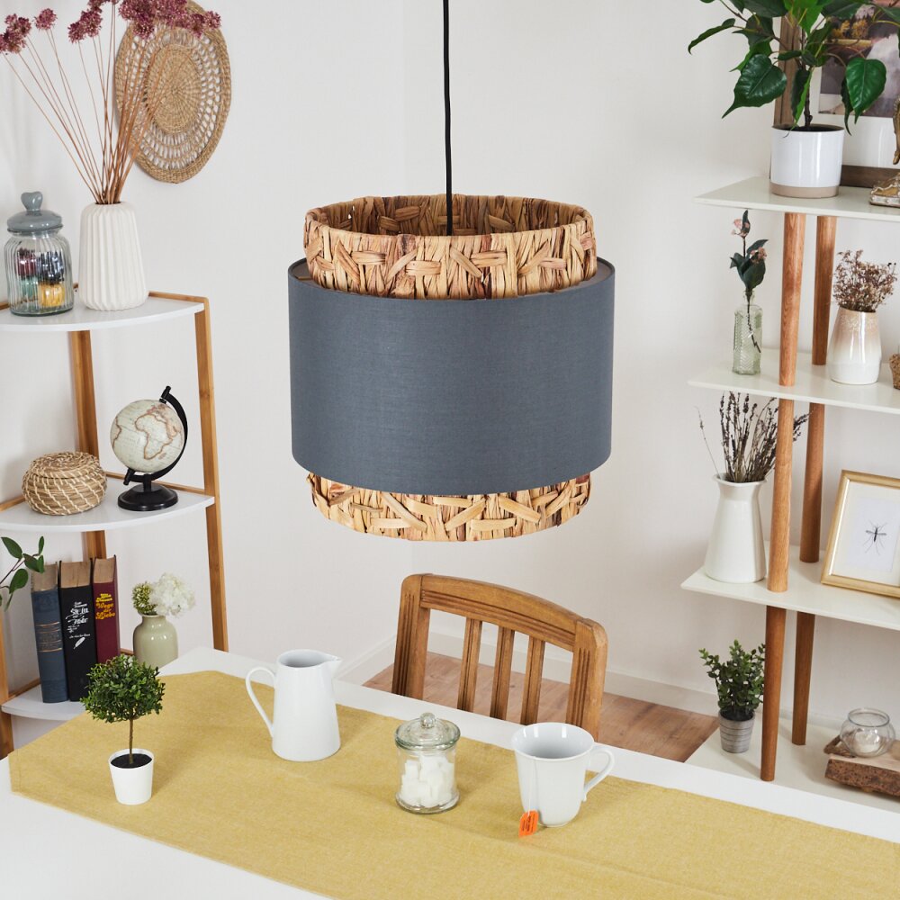 Marieux Hanger Beige, Grijs, Natuurlijke kleuren, 1-licht