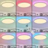 Hortinhas Plafondpaneel LED Wit, 1-licht, Afstandsbediening, Kleurwisselaar