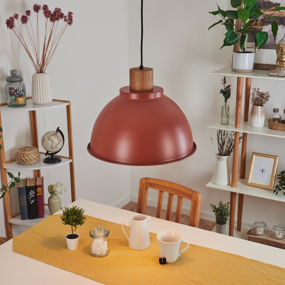 Chipou Hanglamp Red, 1-licht main product photo