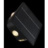 Globo SOLAR Buiten muurverlichting LED Zwart, 1-licht Globo SOLAR Buiten muurverlichting LED Zwart, 1-licht