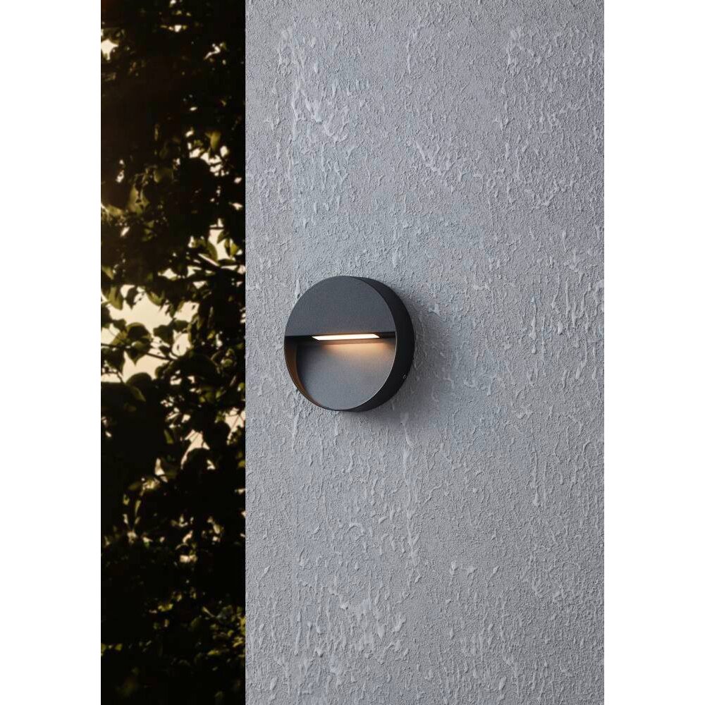 Eglo MARUGGIO Buiten muurverlichting LED Zwart, 1-licht main product photo
