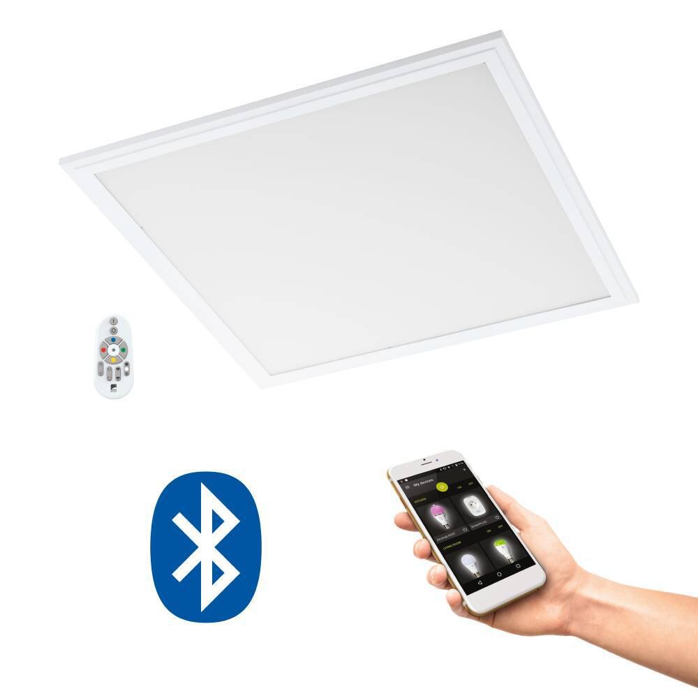 Eglo SALOBRENA-C Plafondpaneel LED Wit, 1-licht, Afstandsbediening main product photo