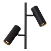 Lucide CLUBS Staande lamp Zwart, 2-lichts
