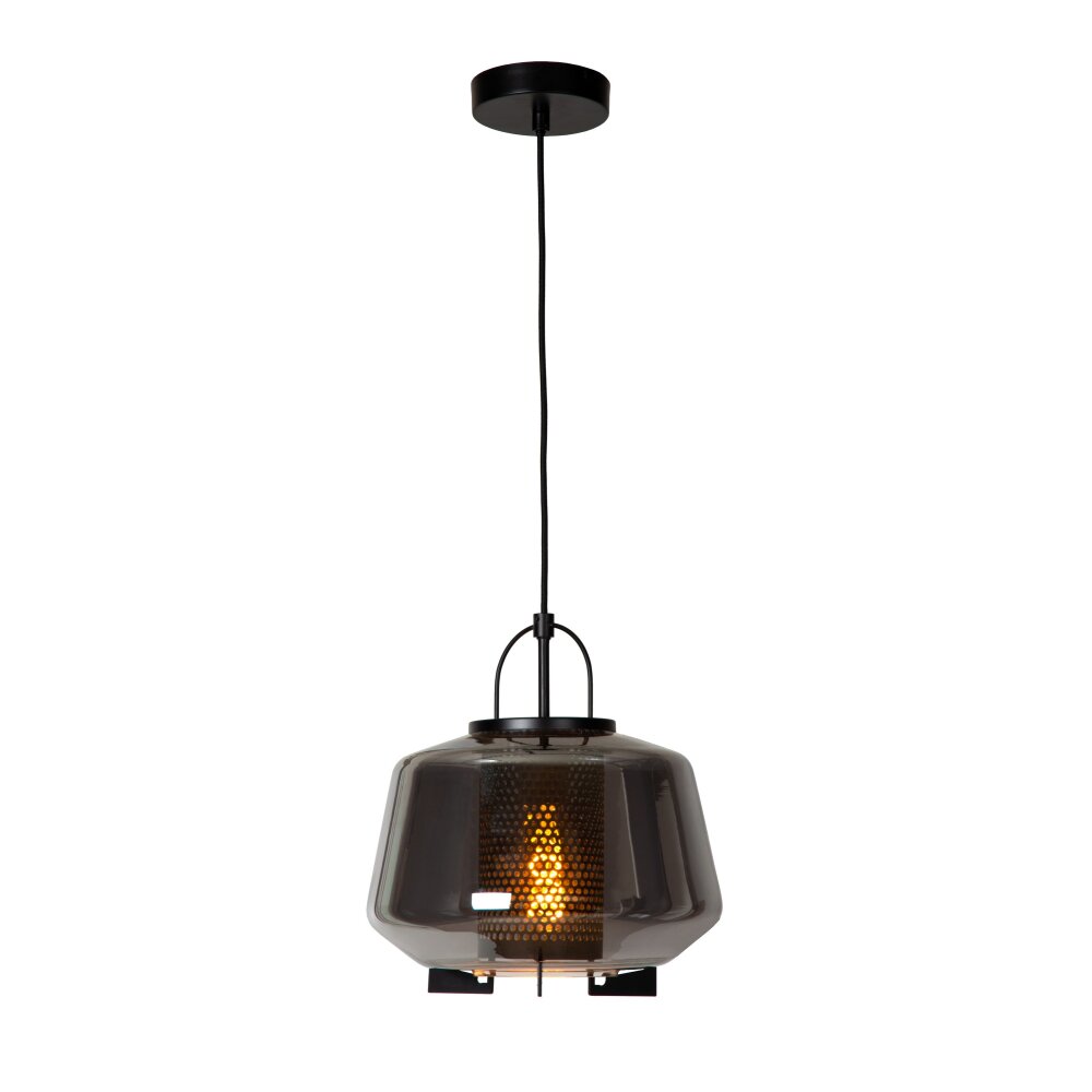 Lucide SISKA Hanger Zwart, 1-licht main product photo