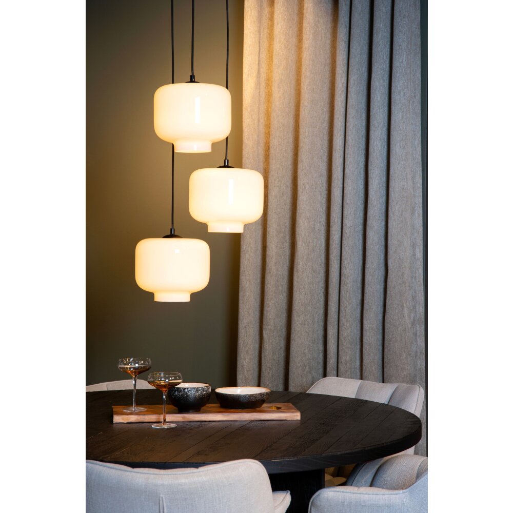 Lucide MEDINE Hanglamp Zwart, 3-lichts main product photo