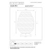 Lucide COLIN Buiten staande lamp LED Zwart, 1-licht
